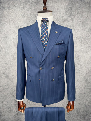 Costume croisé élégant pour homme | 3201