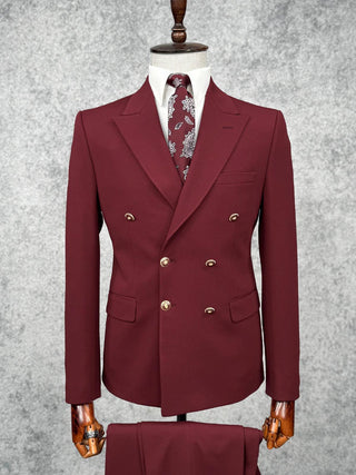 Costume croisé élégant pour homme | 3205