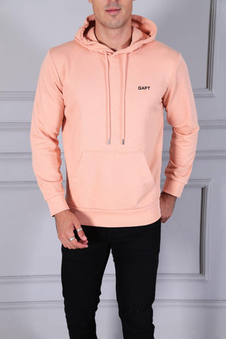 Sweat à capuche homme GAFT – 100 % coton avec poche ventrale
