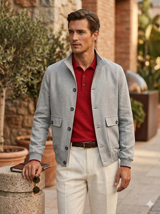 Veste Légère Homme pour le Printemps